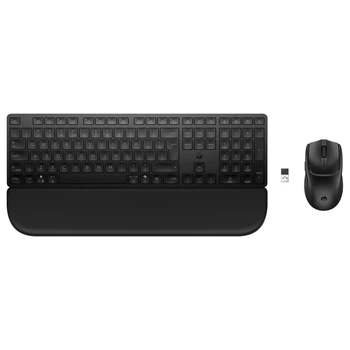 Комплект беспроводной HP 580C мышка и клавиатура Multi-Device Dual-Mode с подставкой, черный