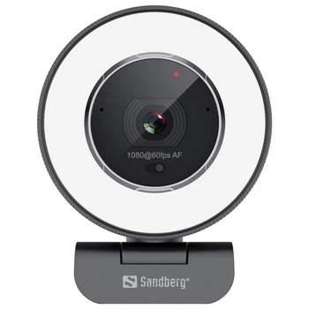 Веб-камера Sandberg Streamer USB Webcam Pro Elite Full HD, Remote control, USB-A/USB-C connection