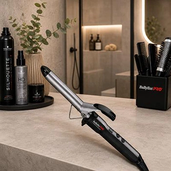 Профессиональная плойка BaByliss PRO Curl-Definer+ 38 мм с электронным управлением для локонов для парикмахеров (83+ETT57ZZBAB)