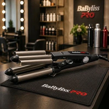 Тройная плойка BaBylissPRO Triple Barrel Waver 22-19-22 мм профессиональная для парикмахеров (ETT96ZZBAB)