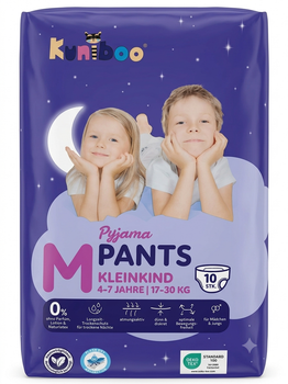 Ночные подгузники-трусики Kuniboo M (17-30 кг) 10 шт