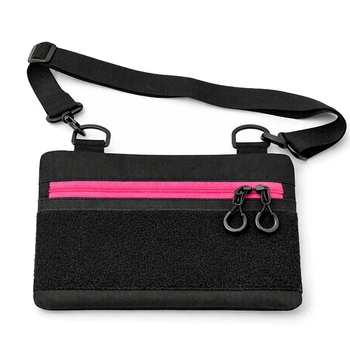 Сумка Cordura 1742 black через плечо патч-панель