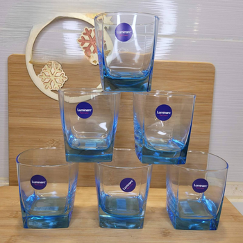 Набір склянок низьких 300 мл - 6 шт Sterling Ice Blue Luminarc J1582