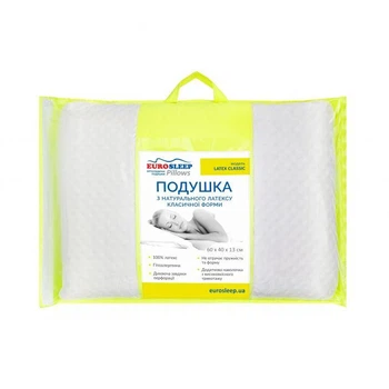 Подушка ортопедическая Eurosleep LATEX CLASSIC