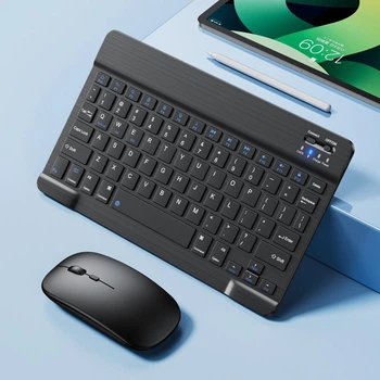 Набір бездротова клавіатура та миша AND 5370 Bluetooth комплект для ноутбука комп’ютера чорний