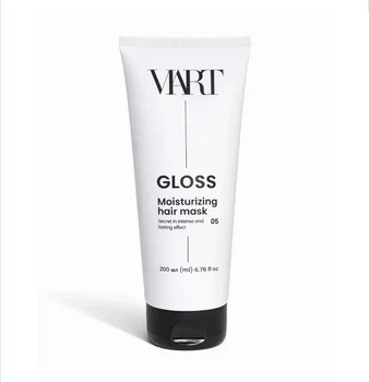 Зволожувальна ліпідна маска для волосся VIART GLOSS 200 мл