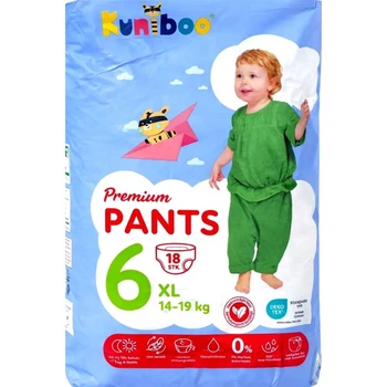 Підгузки-трусики дитячі Kuniboo розмір 6 18 шт (8595611632105)
