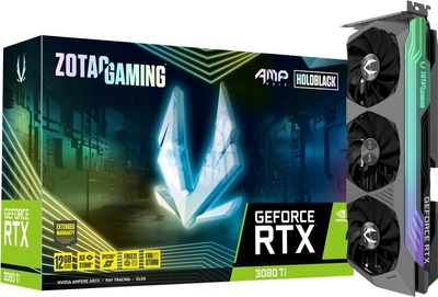 Відеокарта GeForce RTX 3080 Ti 12GB Zotac AMP Holo (ZT-A30810F-10P) Б/В