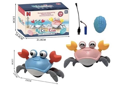 Інтерактивний Краб-Скалолаз на радіокеруванні (RC Cute Crab) – Рожевий