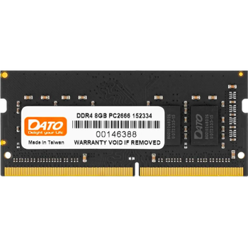 Оперативна пам'ять Dato 8GB SODIMM DDR4 2666MHz (DT8G4DSDND26)