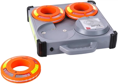Комплект фонарей профессиональных Mactronic O-Flare 40 Lm Amber Magnetic Recharg 12/220V PSD0113 (DAS303745)