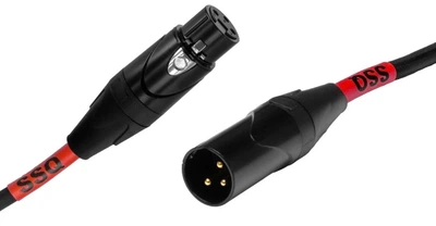 Profesjonalny kabel mikrofonowy SSQ XX10 Event XLR Męski - XLR Żeński (10 m) (5904161822783)
