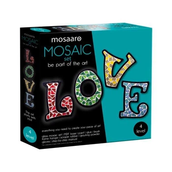Набор для стеклянной мозаики Mosaaro Любовь (MA4003)