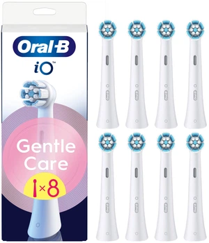 Насадки для електричної зубної щітки Oral-B iO Series Gentle Care White 8 шт
