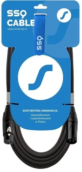 Profesjonalny kabel mikrofonowy SSQ XX7 Event XLR Męski - XLR Żeński (7 m) (5904161822776)