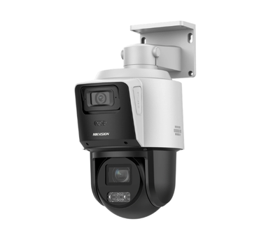 IP-видеокамера Hikvision DS-2SE3C410MWG-E/14 4Мп+4Мп HiPoE 10x микрофон+динамик (2.8+5.76-57.6 мм)