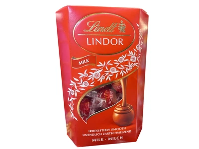Цукерки Lindt Lindor Milk молочний шоколад 200 г (7610400082549)