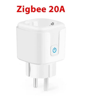 Розумна розетка Tuya ZigBee 3.0 20A: ваш крок до сучасного розумного дому (потрібен хаб для роботи)