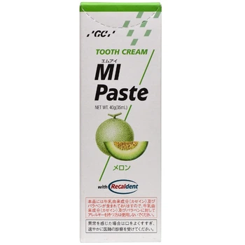 Минеральный крем для укрепления зубной эмали со вкусом дыни GC Corporation MI Paste Plus 40 гр