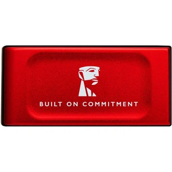 SSD накопичувач Kingston XS1000R BOC 1TB USB 3.2 Gen2 Type-C 3D NAND Red (7166431)