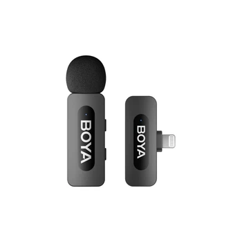 Микрофон BOYA BY-V1 V2.0 беспроводной 2.4GHz (6977490710303)