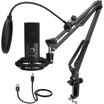 Мікрофон студійний Fifine T669 Black