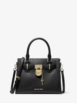 Сумка жіноча Michael Kors Hamilton Small Leather Satchel натуральна шкіра