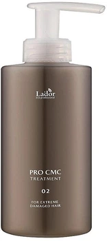 Восстанавливающий кондиционер-маска La'dor Pro CMC Treatment для поврежденных волос с коллагеном и керамидами, 380 мл (8808033026293)