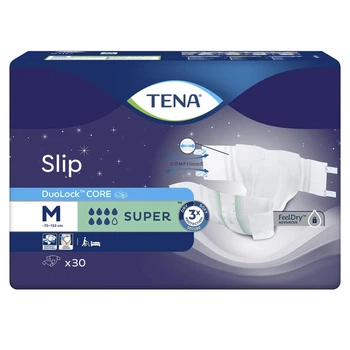 Подгузники для взрослых Tena Super Medium 30 шт (73-122 см) 7 капель