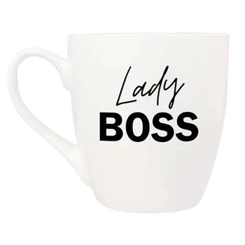 Кружка Kvarta Lady boss black 5098 500 мл белая 5240160