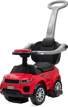 Машинка-каталка Baby Mix Plus інтерактивний автомобіль 3-в-1 Сервоний 16593 (8596164165935)