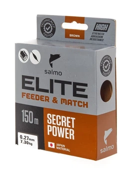 Волосінь монофільна Salmo Elite FEEDER & MATCH 150 м Японський матеріал Білий