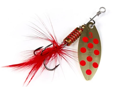 Обертающая блесна Lucky John SPIN X LONG 6,0 г GR для ловли в стоячих водоемах