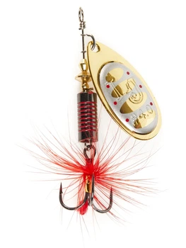 Блесна оберталка Lucky John Bonnie Blade 4 10,3 г латунь цвет 002