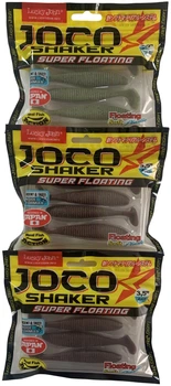 Виброхвост Lucky John JOCO SHAKER 3,5" F01 пластик 12 шт