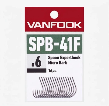 Гачок Vanfook SPB-41F Spoon Experthook #6 тефлоновый 10 шт