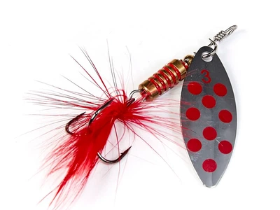 Обертающая блесна Lucky John SPIN X LONG 03 6,0 г металл SR