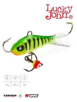 Балансир Lucky John BALTIC 40 мм 10 г пластик агрессивный дизайн
