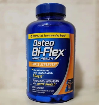 Комплекс для здоров'я суглобів Osteo Bi-Flex Joint Health Triple Strength, 120 таблеток, глюкозамін та UC-II, США