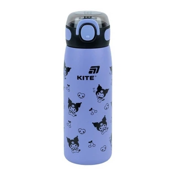 Термос Kite Kuromi, с трубочкой, 600 мл (HK25-1262)