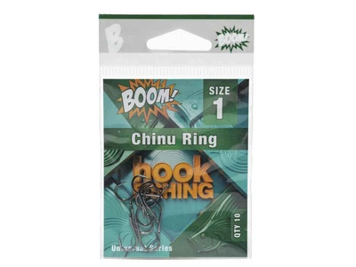 Гачок для мирної риби BOOM Chinu Ring №1 (10 шт/уп) (BN)