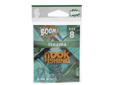 Гачок для мирної риби BOOM Iseama №8 (10 шт/уп) (BN)