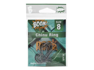 Гачок для мирної риби BOOM Chinu Ring №8 (10 шт/уп) (BN)