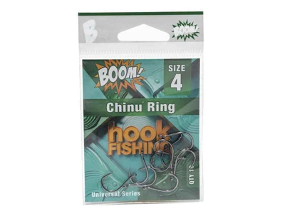 Гачок для мирної риби BOOM Chinu Ring №4 (10 шт/уп) (BN)