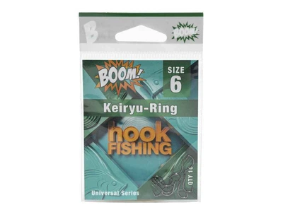 Гачок для мирної риби BOOM Keiryu-Ring №6 (10 шт/уп) (BN)