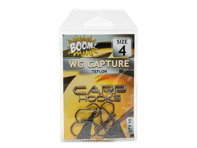 Гачок для мирної риби BOOM Wide Gape Сapture №4 (10 шт/уп) (Teflon)