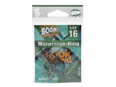 Гачок для мирної риби BOOM Maruseigo-Ring №16 (10 шт/уп) (BN)
