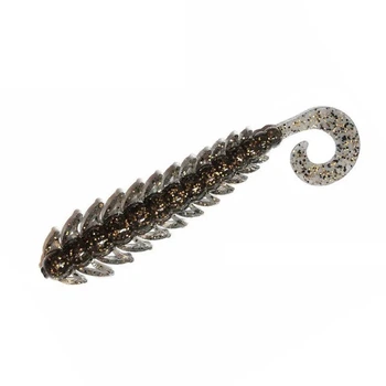 Приманка Bait Breath BUGSY 2,5" (10шт.) (130 Smoke/Gold・Seed),FS0003059
