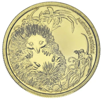 Монета Австралия 1 доллар 2013 UNC Детская серия - Животное Ехидна