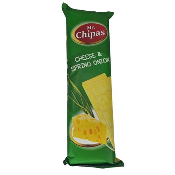 Чіпси Mr. Chipas сир зелена цибуля 75 г